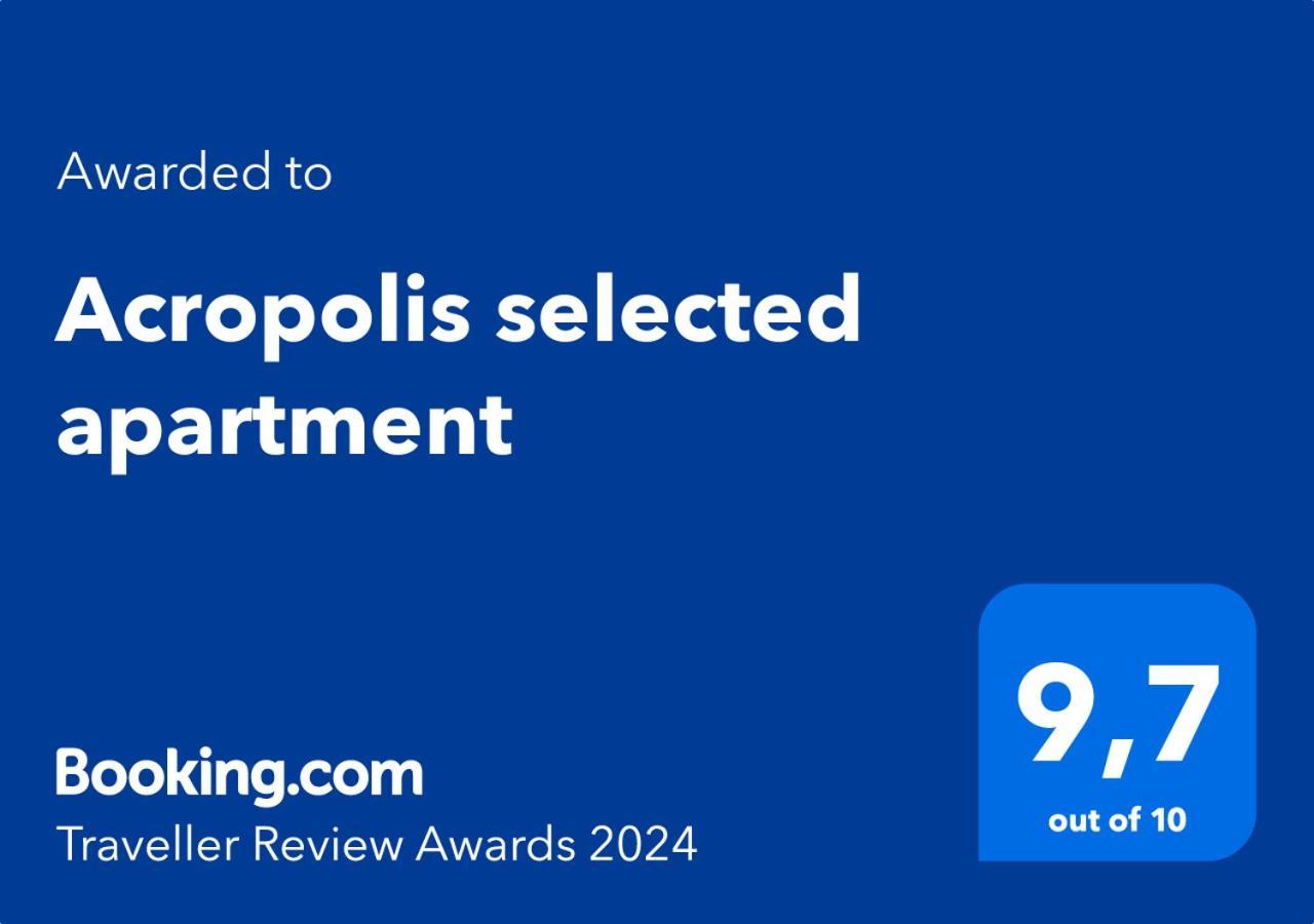 Acropolis Selected Apartment Atenas Exterior foto